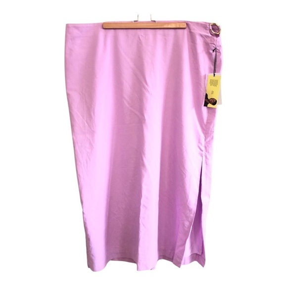 Jenee’ Naylor Future Collective Cutout O Ring Texturized Maxi Skirt Plus Size 22 - Picture 5 of 15